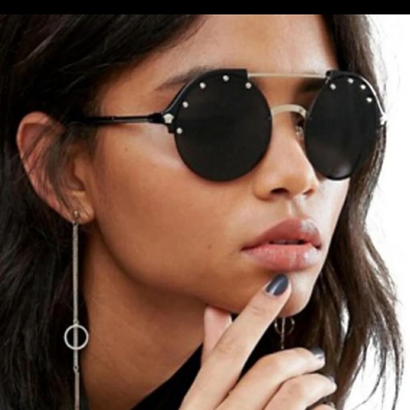studded versace sunglasses